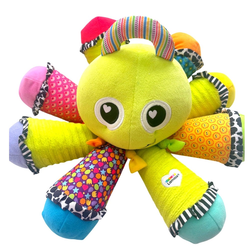 Lamaze Octotunes Musical Octopus Plush Baby Sensory Learning Toy Tested Works